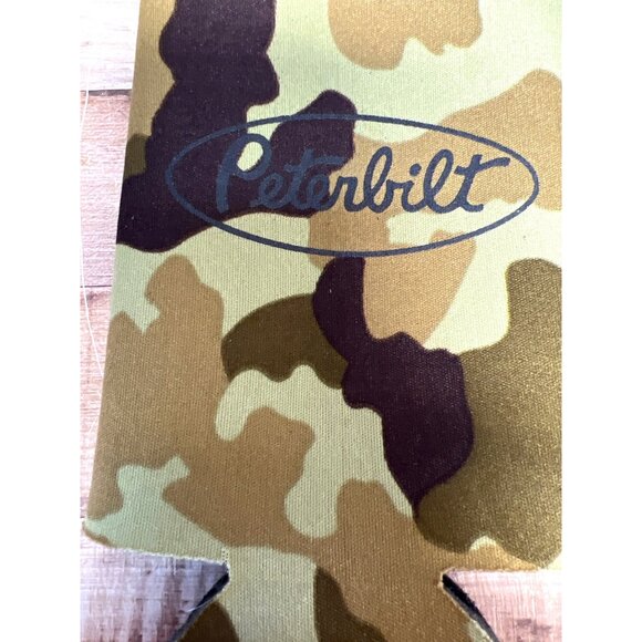 3 Peterbilt Chrome Country Camouflage Can Coolers Promotional Accessories - Picture 2 of 2